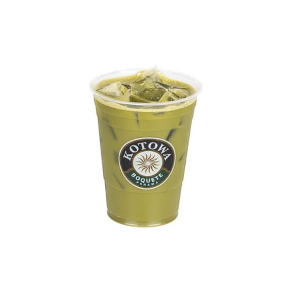 Iced matcha organico