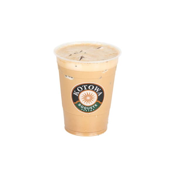 Iced dirty chai